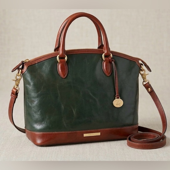 Brahmin Handbags - Vintage Brahmin Satchel Tote Handbag